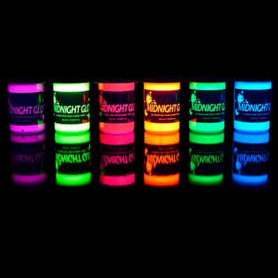 Midnight Glo Neon Paint Glow Kit