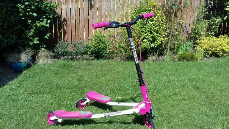 pink fliker scooter